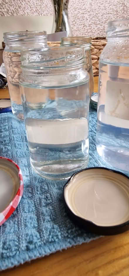 Photo of Empty jars for jam making (Hartwood Green PR7) #1