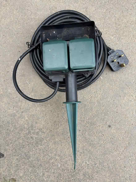 Photo of free Garden extension lead (Long Whatton LE12) #1