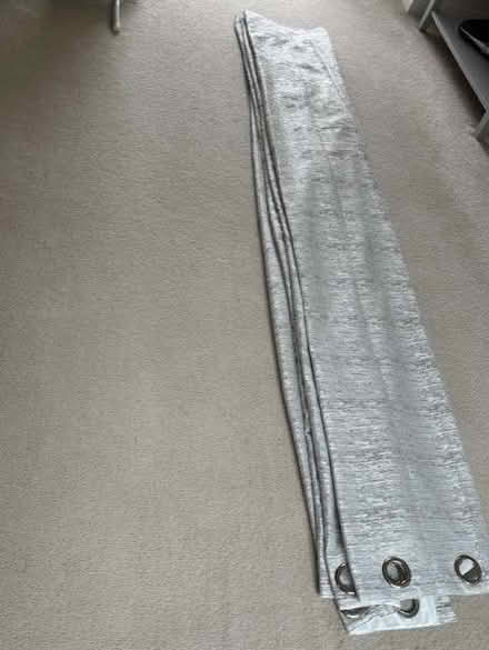Photo of free Dunelm Curtains 2 sets - silver and grey, as picture. (Winkfield Row RG42) #1