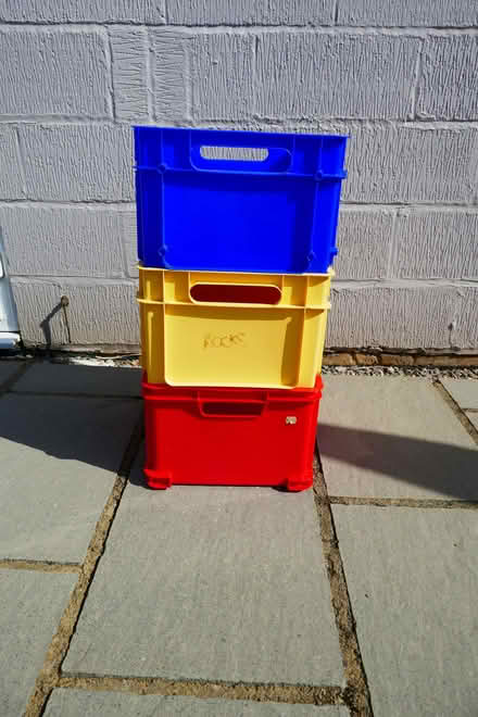 Photo of free 3 plastic crates (Horsell GU21) #2