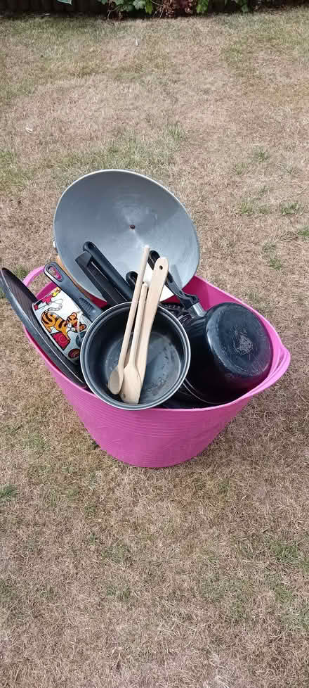 Photo of free Old saucepans for 'music-making'! (Browns Wood MK7) #1