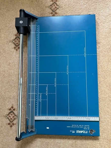 Photo of free Paper Guillotine (Duffield DE56) #1