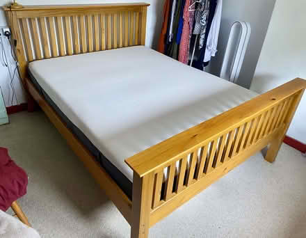 Photo of free King size bed, excellent condition (Needham IP20) #1