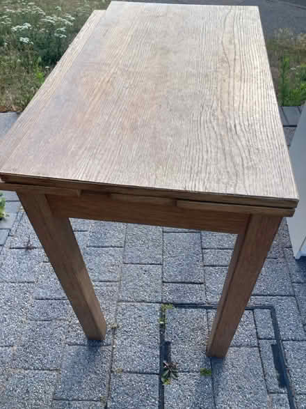Photo of free Wooden table in need of tlc (Great baddow CM2) #1