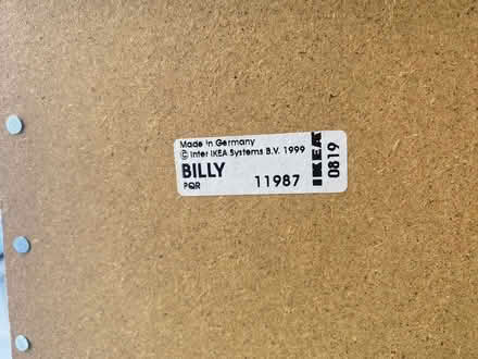 Photo of free Tall IKEA Billy bookcase (Ealing W5) #2