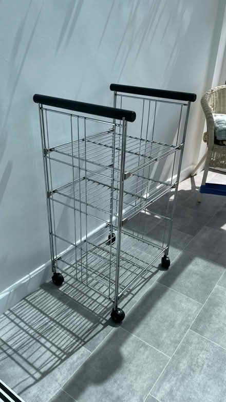 Photo of free 3 shelf chrome unit (Welling DA16) #2