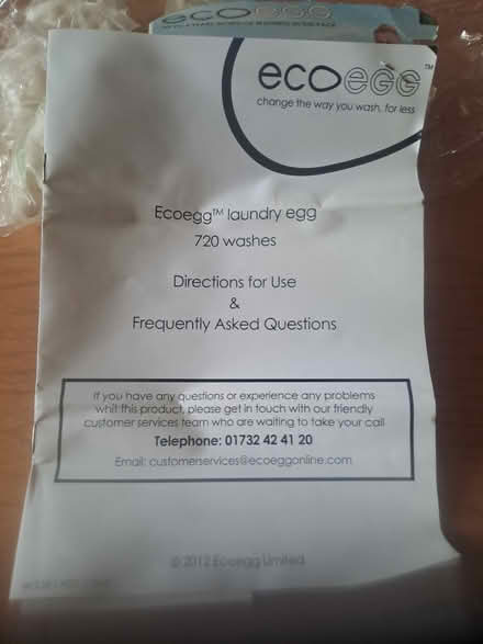 Photo of free Eco Laundry Egg (Bohemia TN37) #3