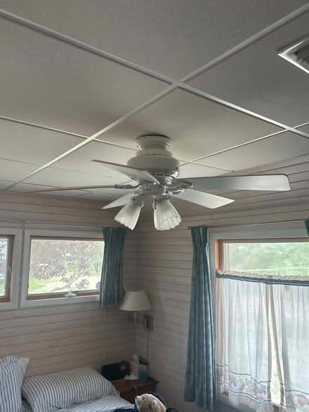 Photo of free 42” ceiling fan with light (Matawan NJ) #1