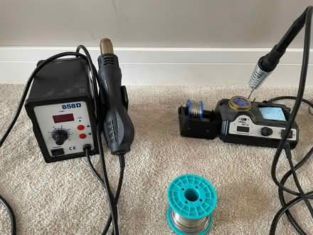 Photo of free Soldering equipment bundle (Fleetville AL1) #2