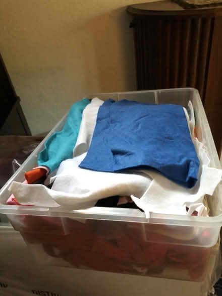 Photo of free Bin of felt scraps (Mimico) #1