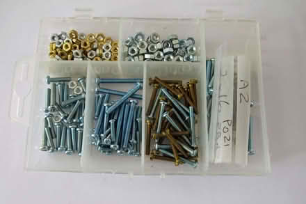 Photo of free M2.5, M3, M3.5 Nuts, Bolts/Screws, Washers, Spacers etc (Caldecott OX14) #1