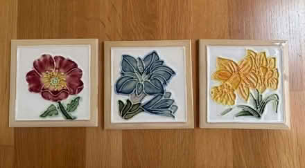 Photo of free small ceramic tiles X 3 (Millhouses S7) #1