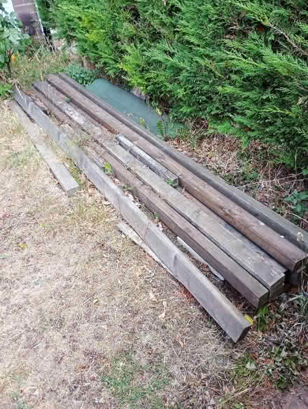 Photo of free Treated wood (Bricknells Meadow OX28) #1