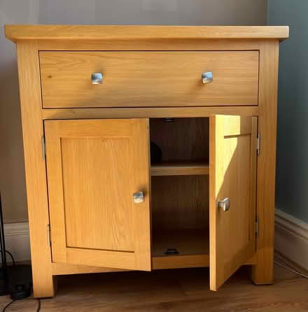 Photo of free Small oak sideboard (Witney OX28) #1