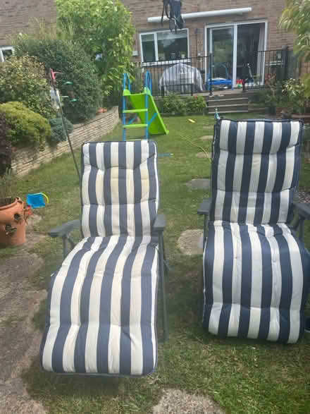 Photo of free Two Sun Loungers (CT17) #1