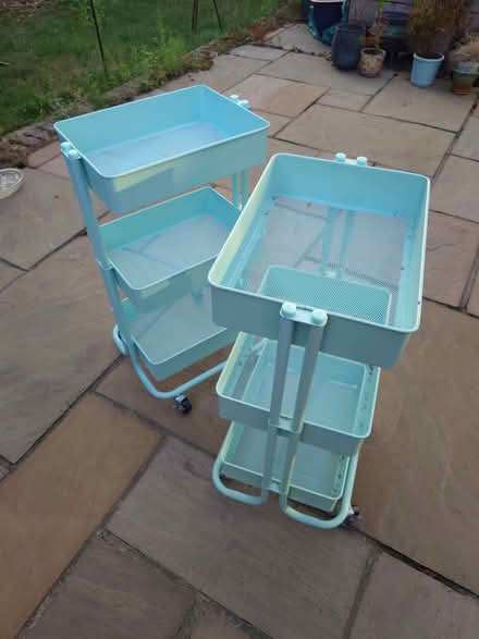 Photo of free Rolling storage trolleys (Horndean PO8) #1