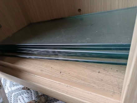 Photo of free Display cabinet with glass shelves 144cm wide 124cm tall (Braithwaite CA12) #3