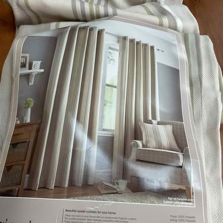 Photo of free Pair eyelet curtains (Blossomfield B90) #3