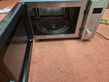 Photo of free Silver coloured microwave (Shenley Lodge MK5) #3