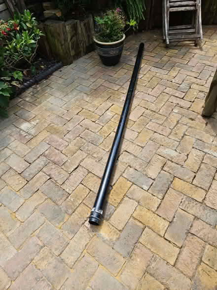 Photo of free Black plastic drainpipe 2.5m x 68mm round (Wandsworth Common SW11) #1