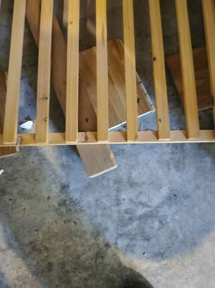 Photo of free Wooden frame canvas wardrobe (Leominster HR6) #2