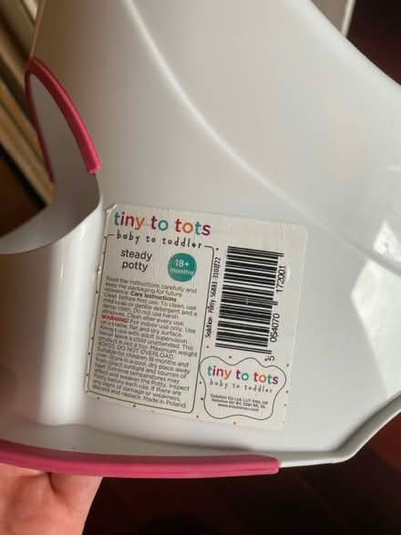 Photo of free Potty (North fort st EH6) #1