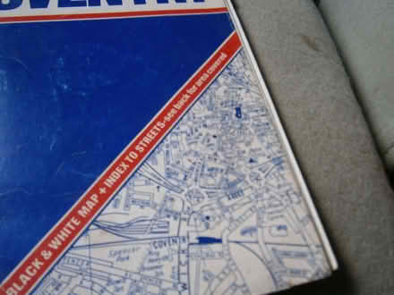 Photo of free 1989 copy of the Coventry A-Z coveringKenilworth, Bedworth, (Keresley Newlands CV7) #1