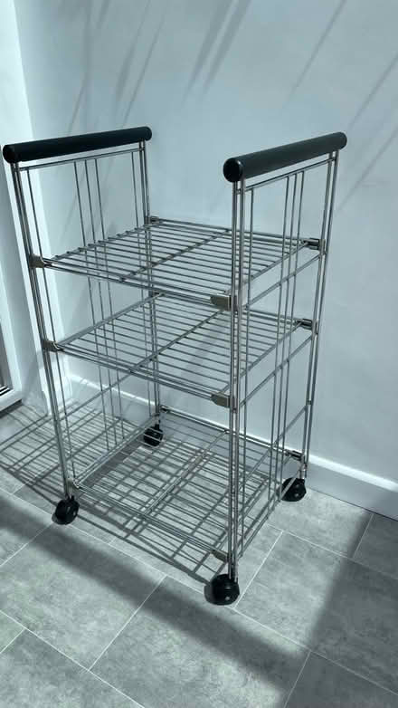 Photo of free 3 shelf chrome unit (Welling DA16) #3