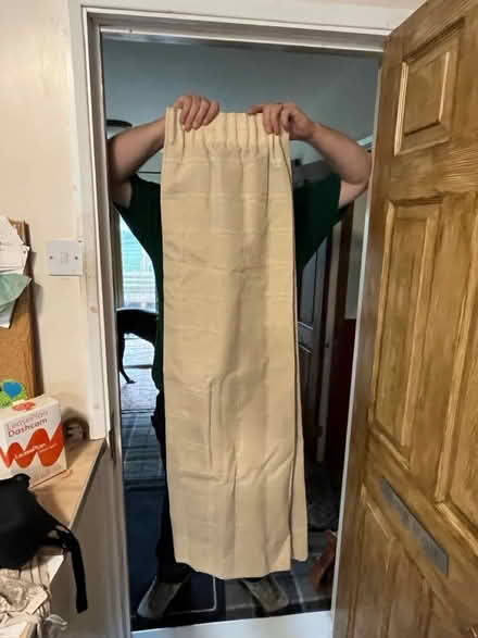 Photo of free 60 drop cream curtains (Heage DE56) #1
