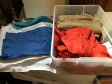 Photo of free Bin of felt scraps (Mimico) #2