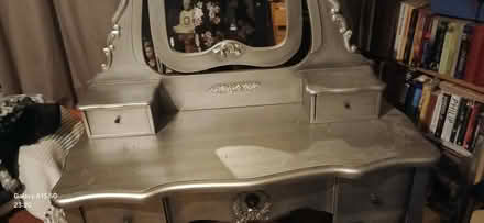 Photo of free Silver/grey dressing table (Chiswick) #2