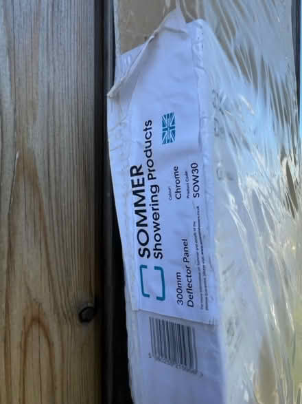 Photo of free Shower screen deflector panel (Aston on Trent) #2