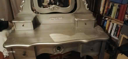 Photo of free Silver/grey dressing table (Chiswick) #4