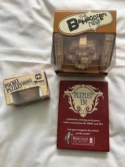 Photo of free Set of three Puzzles (Hitchin SG4) #1