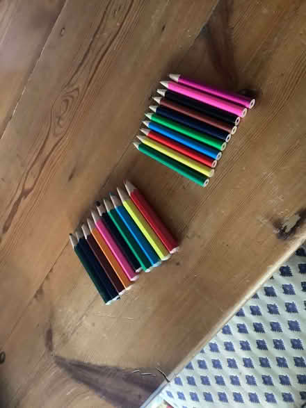 Photo of free Childrens Small Colouring Pencils - 2 sets (Goring-by-Sea BN12) #1