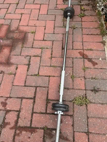 Photo of free Weights bar and some lighter weights (Newcraighall EH21) #1