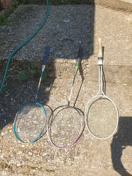 Photo of free 3 Badminton Rackets (Garston, WD25) #2