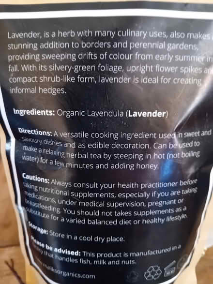 Photo of free Organic lavender powder (Abingdon, Peachcroft OX14) #2