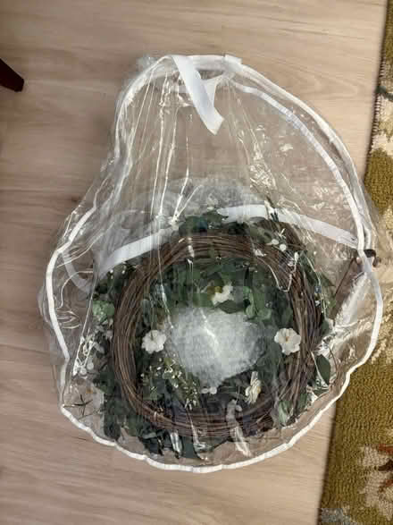 Photo of free 2 wreaths & storage bag (Alexandria) #3