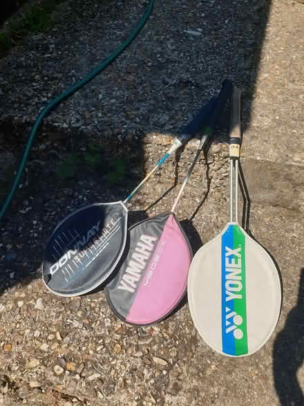 Photo of free 3 Badminton Rackets (Garston, WD25) #1