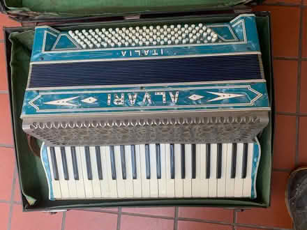 Photo of free Vintage Alvari accordion (Presteigne LD8) #1