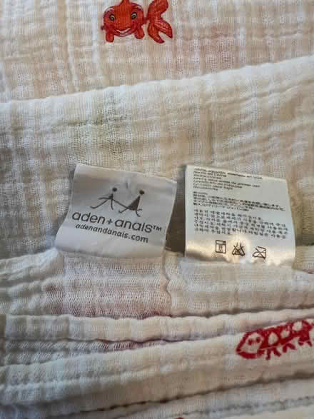 Photo of free Swaddling Blankets (Aden + Anais) (Elkhorn, CA) #2