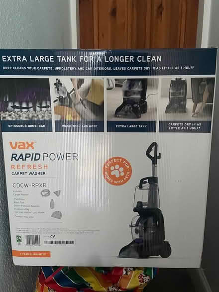 Photo of free For repair - VAX carpet washer (LE3) #4