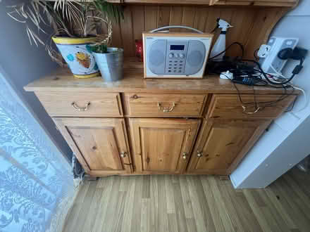 Photo of free Large pine dresser (North Greenwich SE10) #1
