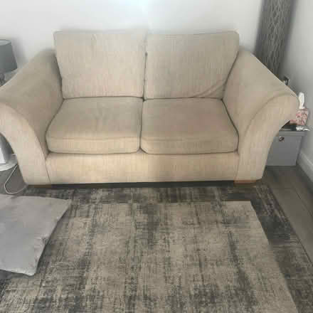 Photo of free 3 seater Next sofa natural colour (Chelmer Village CM2) #1