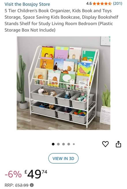 Photo of free Kids book shelves (York way Camden) #3