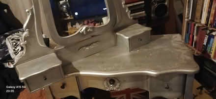 Photo of free Silver/grey dressing table (Chiswick) #3