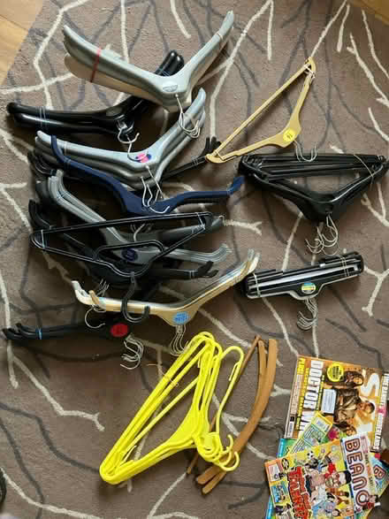 Photo of free Bundles of coat hangers (Kempston) #1