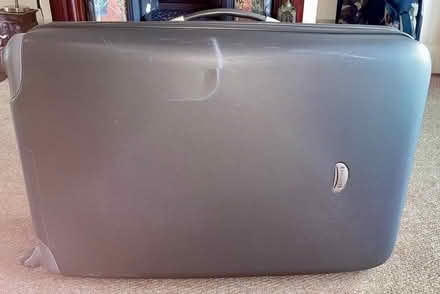 Photo of free Hard shell suitcase on castors with pulley handle. (Welling DA16) #2