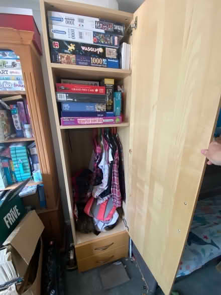 Photo of free Single ikea wardrobe (Popley RG24) #2